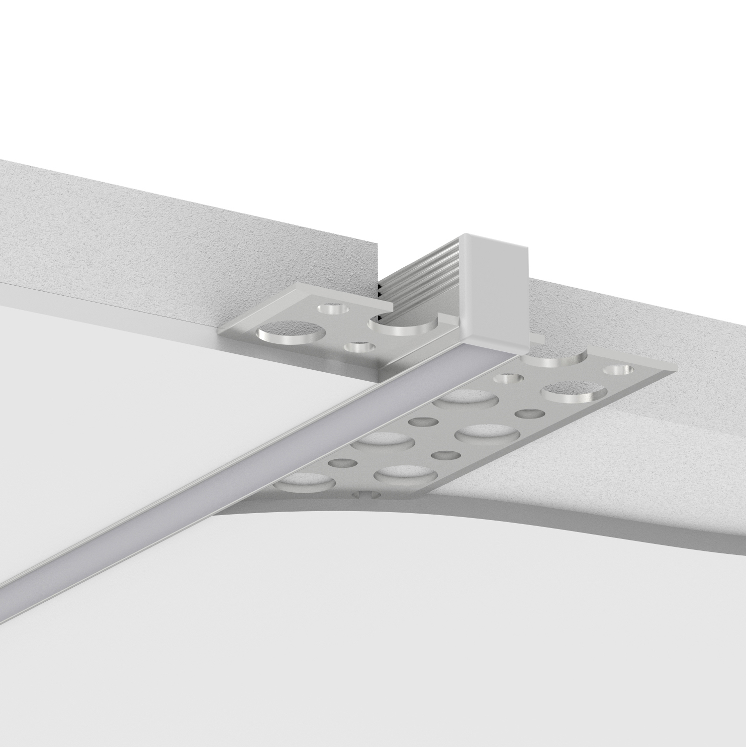 DW8 Plaster-in LED Profile