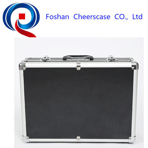 Led aluminum plywood cosmetic flight case tool box