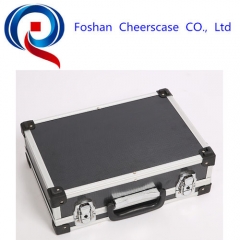 New design aluminum tool case, aluminum suitcase for the tooll with handle and metal locks