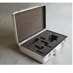 Wholesales customized foam molded EVA empty aluminum tool case