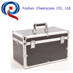 style fashion first aid kit,medical case ,aluminum medical case with logo and plate inside