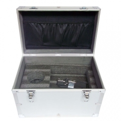 China Manufacturer customized size lockable aluminum case Hard Aluminum carrying tool case with foam