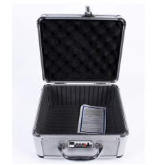 New style luxury portable aluminum barber tool case with various colors