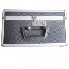 New style luxury portable aluminum barber tool case with various colors