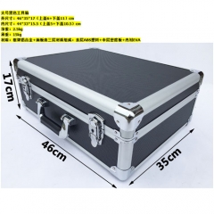 Factory Professional aluminum tool case beauty box cosmetic case