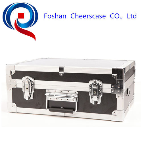 Equipment aluminum tool box flight case with foam inside