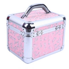 LADES Top Quality Makeup Box White Color professional beauty box makeup vanity case