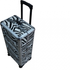 Aluminum trolley case for the Professional Makeup Artist