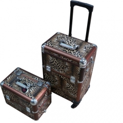 Aluminum trolley case for the Professional Makeup Artist