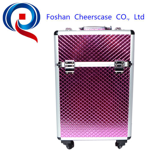 new rolling cosmetic train case wholesales