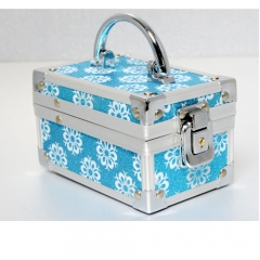 tattoo small size silver aluminum alloy tattoo carrying case