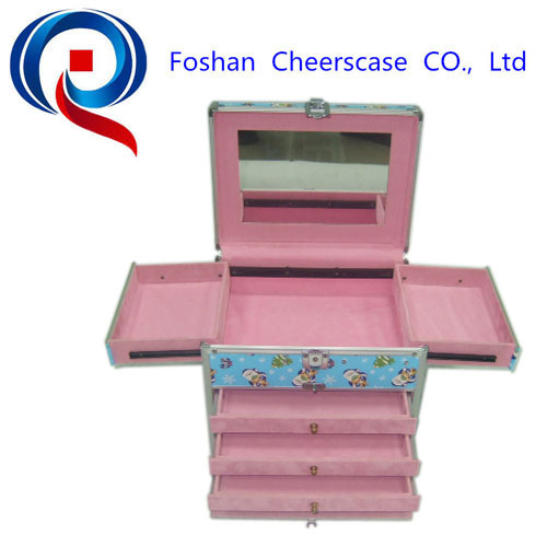 Cosmetics case for lady ,cosmetics box ,beauty box