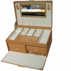 Custom Recyclable PU leather Designer Jewellery Boxes