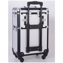 Four wheels Professional cosmetic trolley chest beauty trolley case