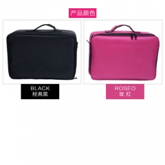 Cosmetic Train Case Travel Makeup Bag Organizer Mini Artist Storage Bag for Girls Women