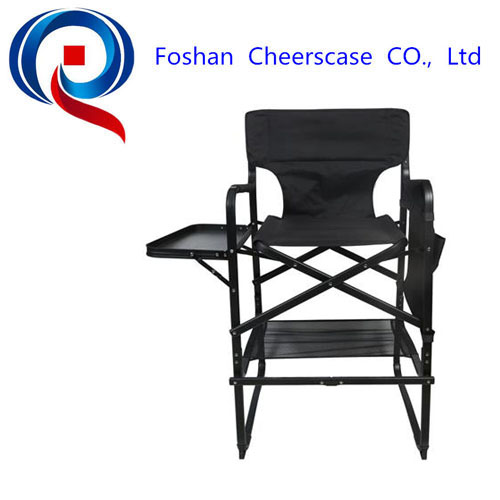 New Portable Foldable Tall Director Adjustable Makeup Artist Chair With Headrest