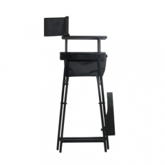 Classical Folding portable aluminum frame director makeup chair with headrest