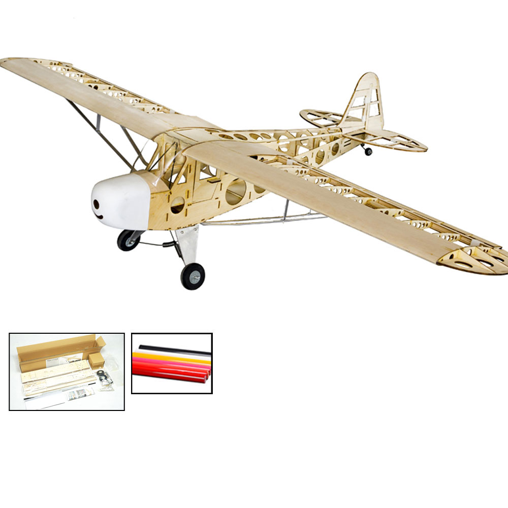 S14 RC Plane Balsa wood Airplane Balsa KIT 1800mm J3 EP&GP Fixed Wing