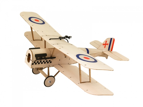 Free Shipping K04 378mm Wingspan SE5A Mini RC Laser Cut Balsawood Airplane KIT Ultra-micro flying Dancing Wings Hobby