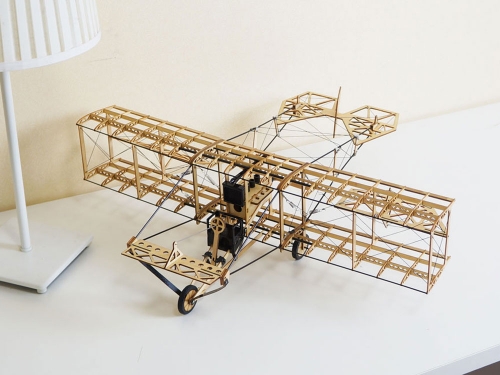 Free Shipping 3D Puzzles1:17 Static Model DIY Static Model Curtiss Pusher CD-11 Handicrafts,Collection,Furnishing Decoration,Christmas Gift