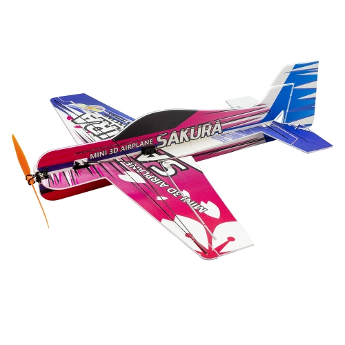 Free Shipping PP/EPP 3D RC Electric Airplane Radio Control Model F3P SAKURA 420mm Dancing Wing Hobby (E211)