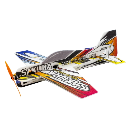 Free Shipping E210 3D Airplane F3P SAKURA Wingspan 420mm 3mm EPP Radio Control Toy Hobby  DIY  Aeroplane to Build