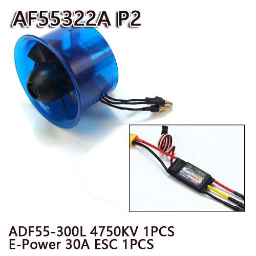 55mm EDF Power System 4750KV Electric Ducted Fan Series for RC Models Dancing Wing Hobby free shipping