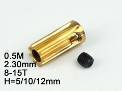 0.5M 2.3MM 13T 5MM