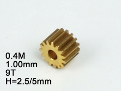 0.4M 1.0MM 9T 2.5MM