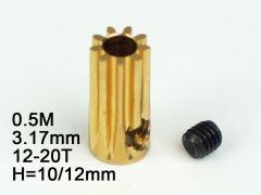 0.5M 3.17MM 20T 10MM