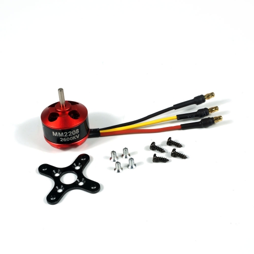 AEORC Brushless Motor MM2208 1700KV 2600KV Brushless Outrunner Motor for RC Aircraft Plane Airplane Multi-copter