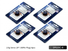 X-Servo 2g（1.00Pin）4pcs