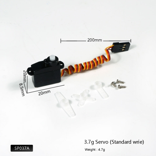 High speed High Torque PZ Servo 3.7G X-Servo For RC/Helicopter/Car/Boat