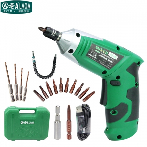 3.6V Electric Screwdriver Parafusadeira a Bateria With Chargeable Battery with 11 bits