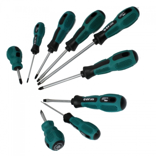 6/9PCS Phillips Slotted Chrome Vanadium Steel Screwdriver Set with Magnetic Ergonomic