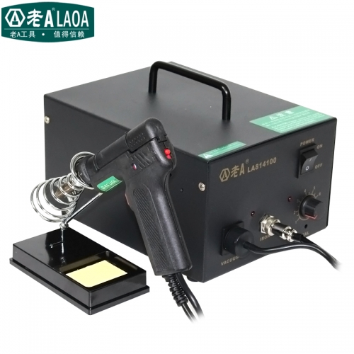 LAOA 100W Electric Solder Sucker Soldering Gun Strong Tin Absorb Gun