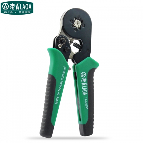 Quadrangled European Ratchet Terminal Crimping Pliers 0.25-8MM