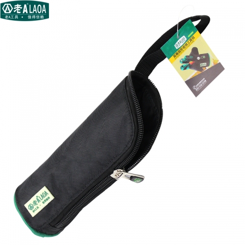 LAOA Black Color Cylinder-shaped Portable Tools Bag