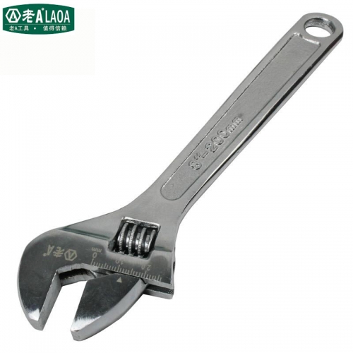 LAOA Hand Tool Steel Adjustable Handle Wrench Monkey Wrench