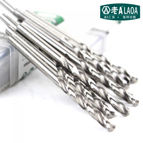 LAOA M2 High Speed Steel Full Grinding Twist Stainless Steel Drill Bit 3.8MM-5.1MM