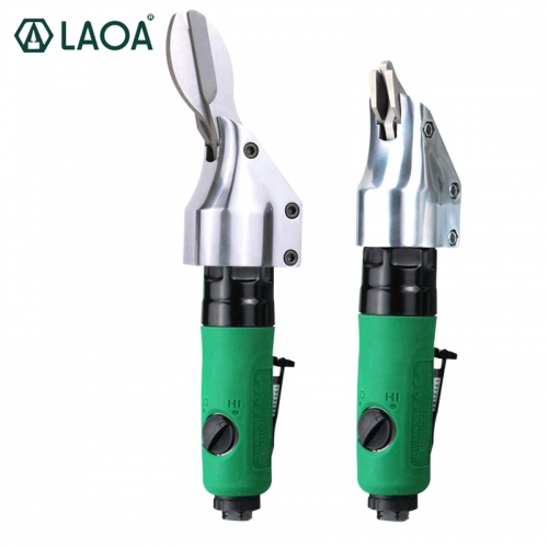 LAOA Pneumatic Scissors 2-blade type/3-blade Straight Gas Shear Cutting Iron 1.2mm / Shearing Aluminum 1.6mm