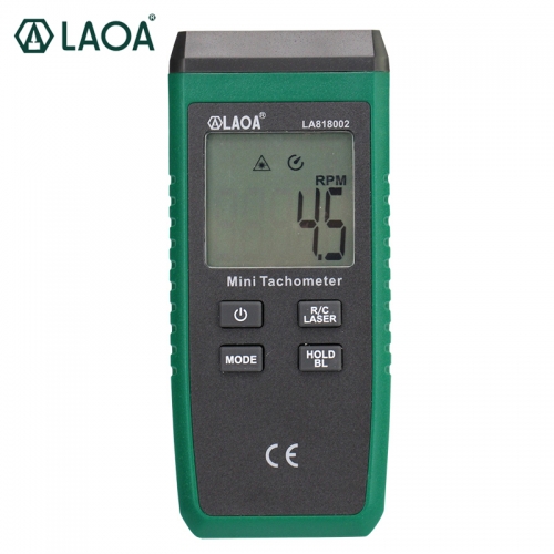 LAOA Tachometer Digital display non-contact motor speed tachometer laser digital tachometer Tachomet