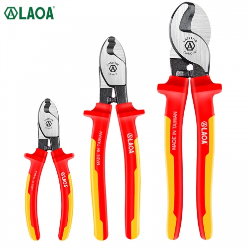 LAOA VDE insulated cable cutter insulated cable pilers Wire stripper Electrician scissors 1000V German certification