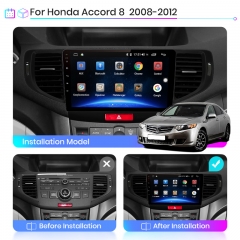 Junsun V1pro AI Voice 2 din Android Auto Radio For Honda Accord 8 2008-2012 Carplay Car Multimedia GPS 2din autoradio