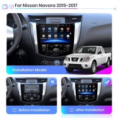 Junsun V1 Android 10.0 2G + 32G DSP Car Radio Multimedia Video Player For N-issan Navara NP300 2015-2017 GPS 2din autoradio