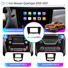 Junsun V1 AI Voice Android Auto Radio for N-issan Qashqai J11 X-Trail 3 T32 2013-2017 Carplay Car Multimedia GPS 2din autoradio