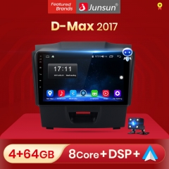 Junsun V1 Android 10.0 2G+32G DSP Car Radio Multimedia Video Player For Isuzu D Max DMAX 2017 Navigation GPS 2din autoradio