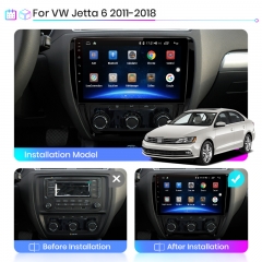 Junsun V1pro AI Voice 2 din Android Auto Radio For VW Volkswagen Jetta 6 2011-2018 Carplay 4G Car Multimedia GPS 2din autoradio