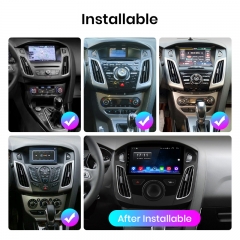 Junsun V1pro AI Voice 2 din Android Auto Radio For Ford Focus 3 2011 2012 2013-2019 Carplay Car Multimedia 4G GPS 2din autoradio
