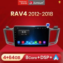 Junsun V1pro AI Voice 2 din Android Auto Radio for T-oyota RAV4 RAV 4 2012 - 2018 Carplay 4G Car Multimedia GPS 2din autoradio